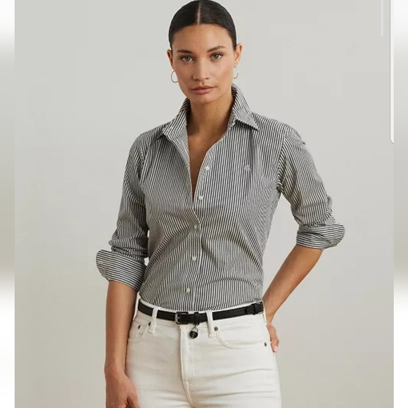 Lauren Ralph Lauren Tops - NEW! Lauren Ralph Lauren Button Down Shirt Non-Iron Straight-Fit NWOT